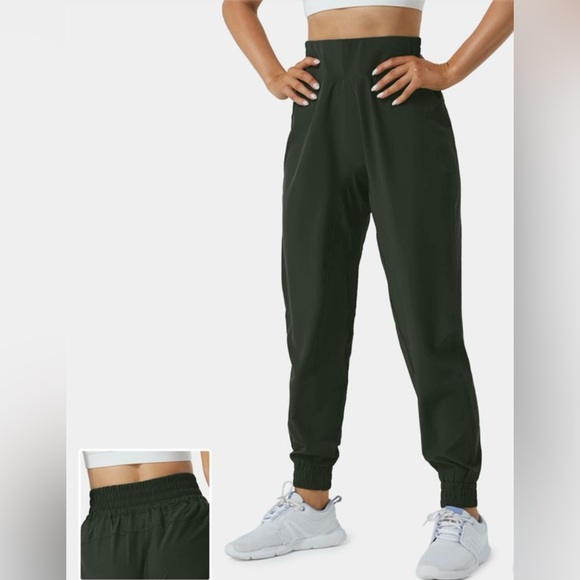 NWT Halara Joggers Elastic Waistband & Pant Leg bottoms. No pockets Rosin SP - Picture 5 of 9